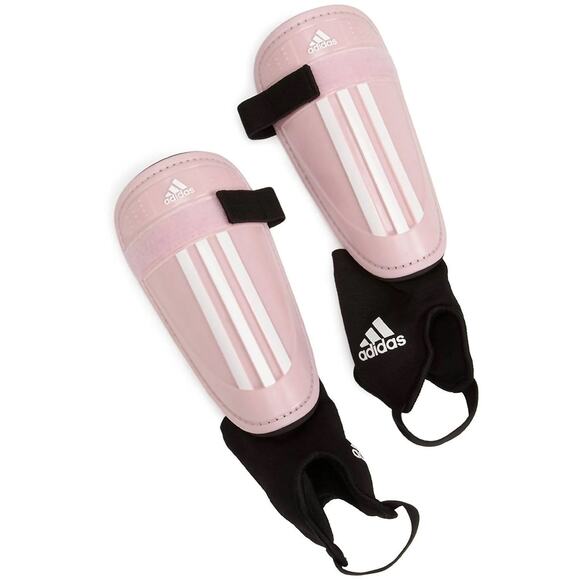 Adidas Adi Club Women's Soccer ShinGuards Size XL - Pink /White with Case - Picture 1 of 4
